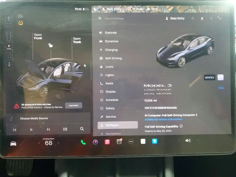 2025 TESLA MODEL 3   