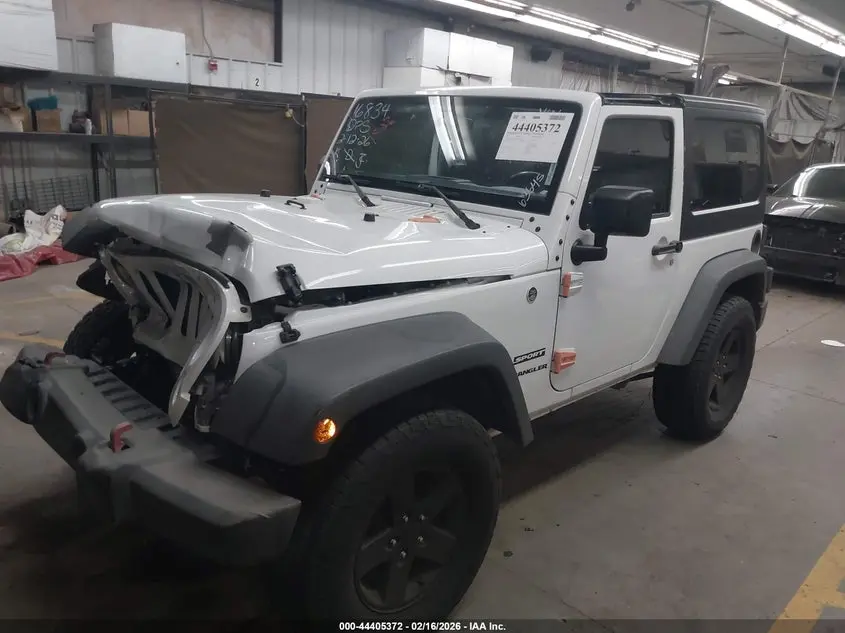 2017 JEEP WRANGLER SPORT 4X4