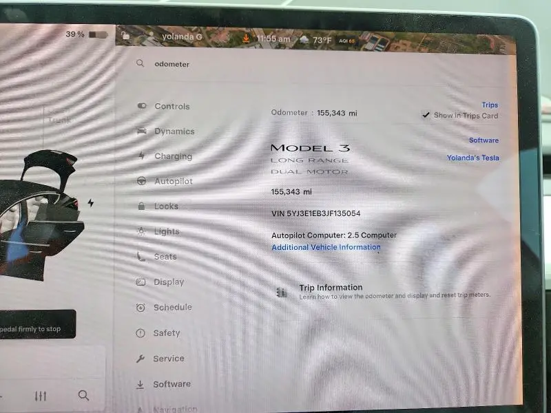 2018 TESLA MODEL 3   