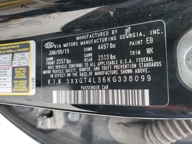 2019 KIA OPTIMA LX  