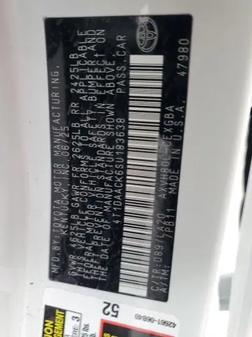 2025 TOYOTA CAMRY XSE  