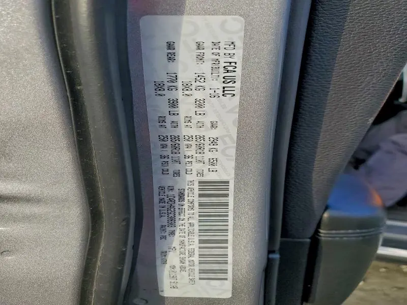 2016 DODGE DURANGO SXT  