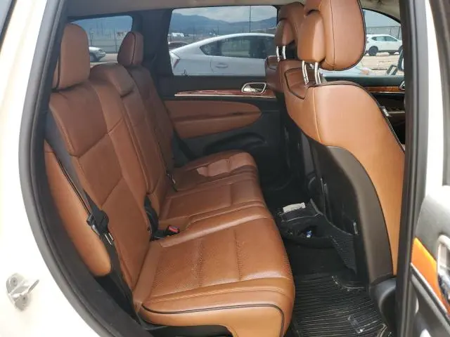 2012 JEEP GRAND CHEROKEE OVERLAND  