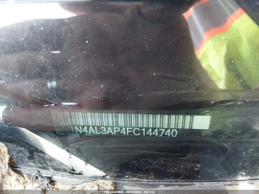2015 NISSAN ALTIMA 2.5 SL