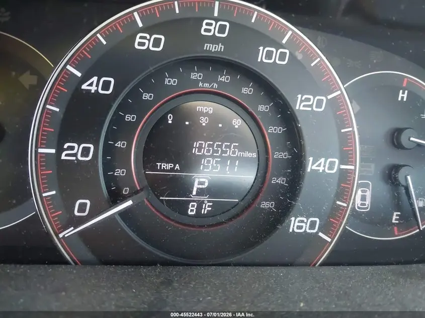2013 HONDA ACCORD EX