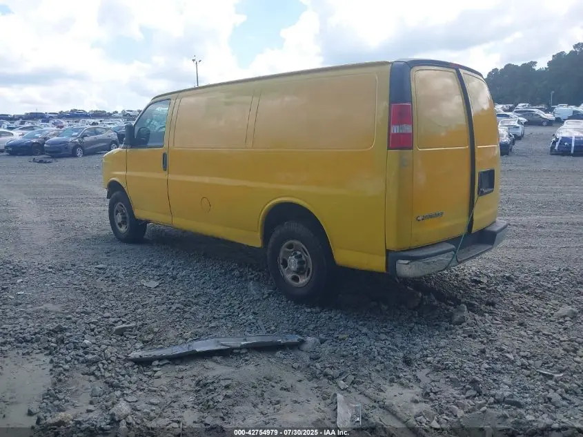 2021 CHEVROLET EXPRESS CARGO RWD 2500 REGULAR WHEELBASE WT