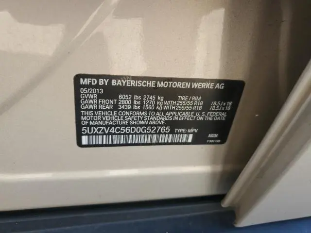 2013 BMW X5 XDRIVE35I  