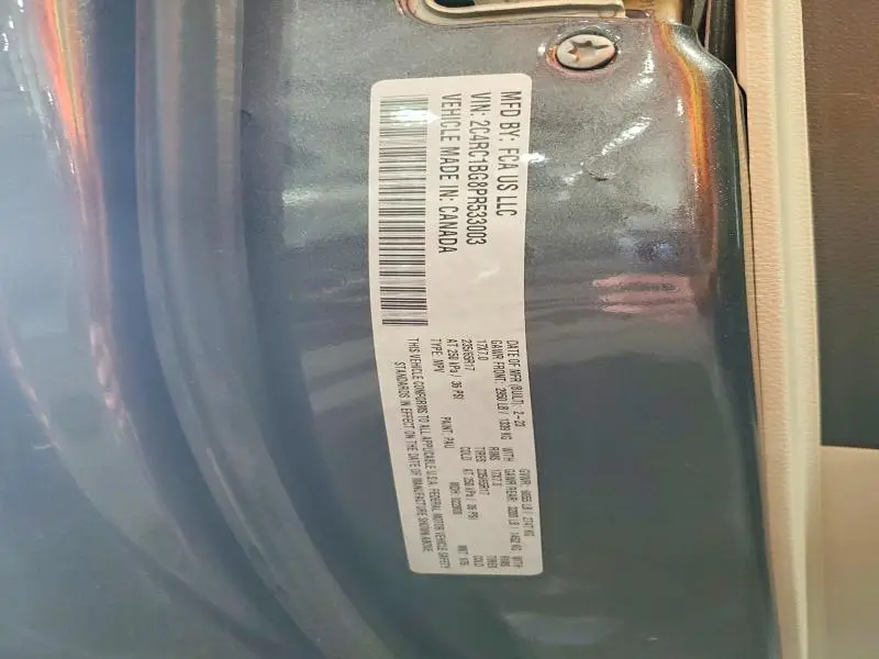 2023 CHRYSLER PACIFICA TOURING L  