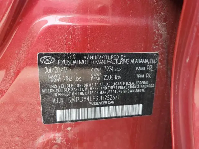 2018 HYUNDAI ELANTRA SEL  