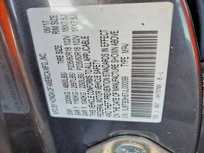 2018 ACURA RDX TECHNOLOGY  