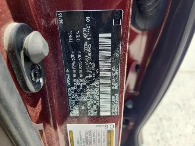 2016 LEXUS GX 460 PREMIUM  