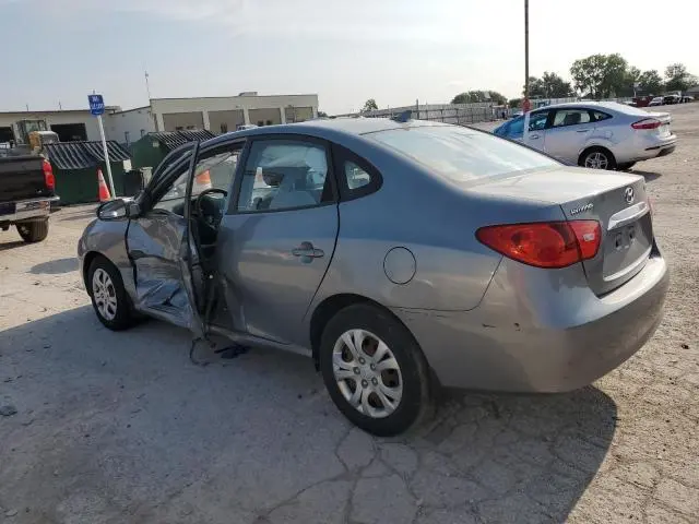 2010 HYUNDAI ELANTRA BLUE  
