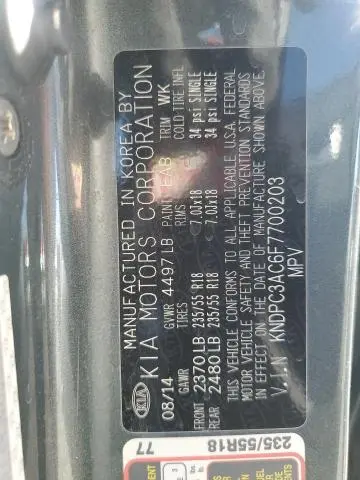 2015 KIA SPORTAGE EX  