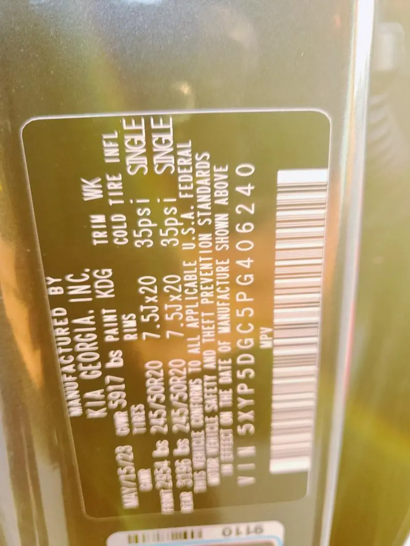 2023 KIA TELLURIDE SX  