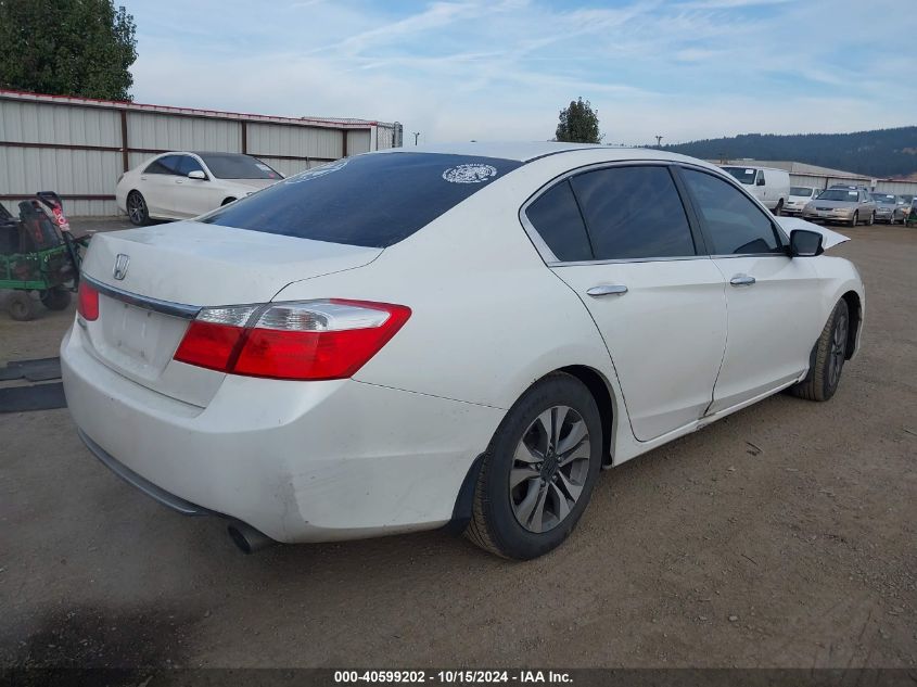 2013 HONDA ACCORD LX