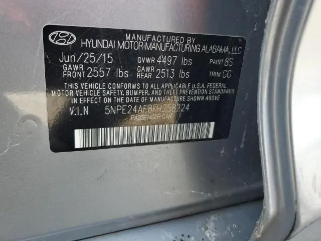 2015 HYUNDAI SONATA SE