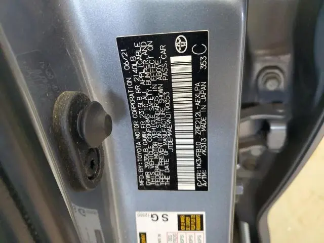2022 TOYOTA COROLLA LE  