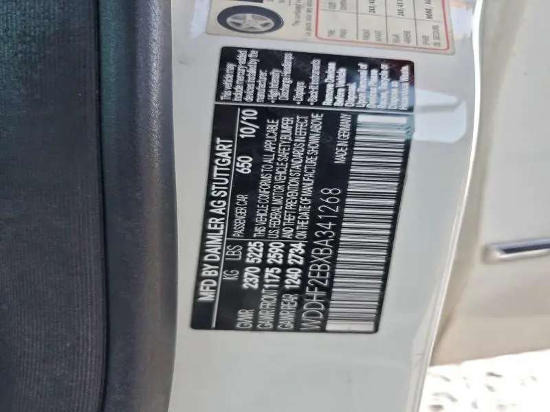 2011 MERCEDES-BENZ E 350 BLUETEC  