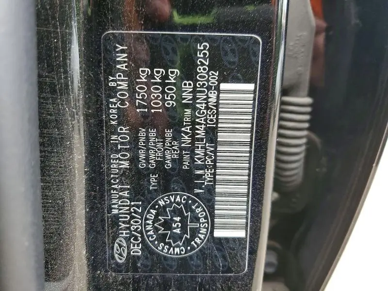 2022 HYUNDAI ELANTRA SEL  
