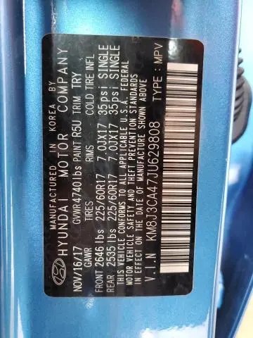 2018 HYUNDAI TUCSON SEL  