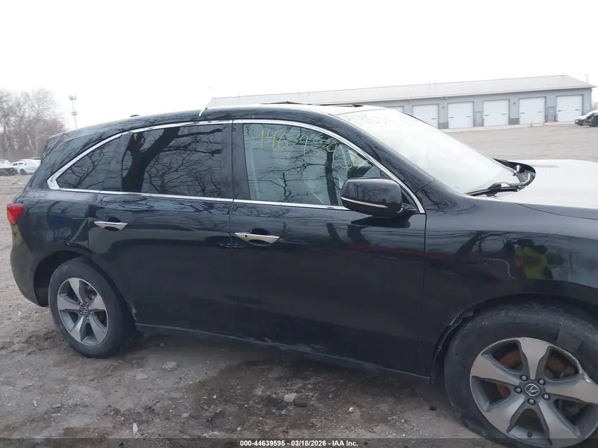 2016 ACURA MDX ACURAWATCH PLUS PACKAGE