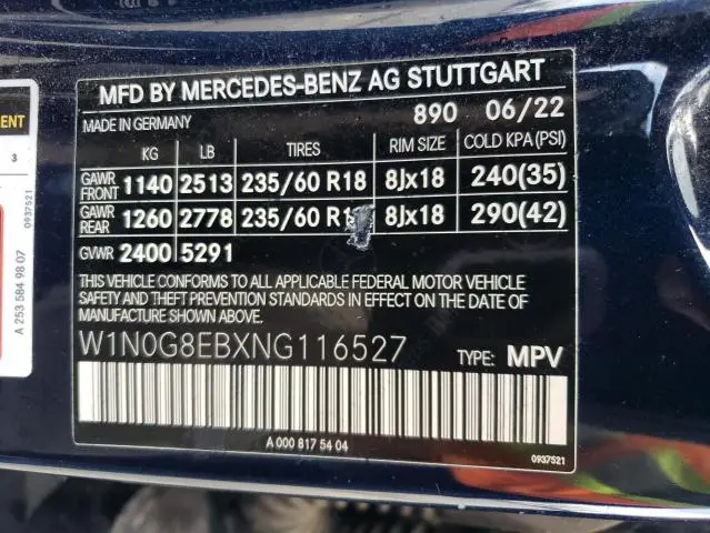 2022 MERCEDES-BENZ GLC 300 4MATIC  