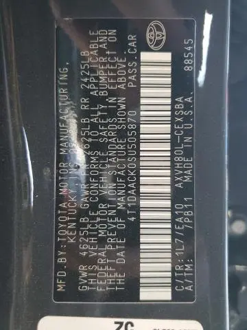 2025 TOYOTA CAMRY XSE  