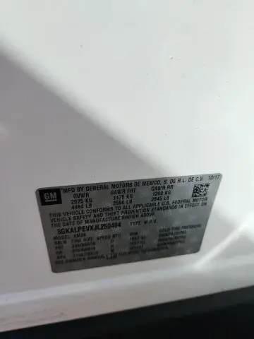 2018 GMC TERRAIN SLT  