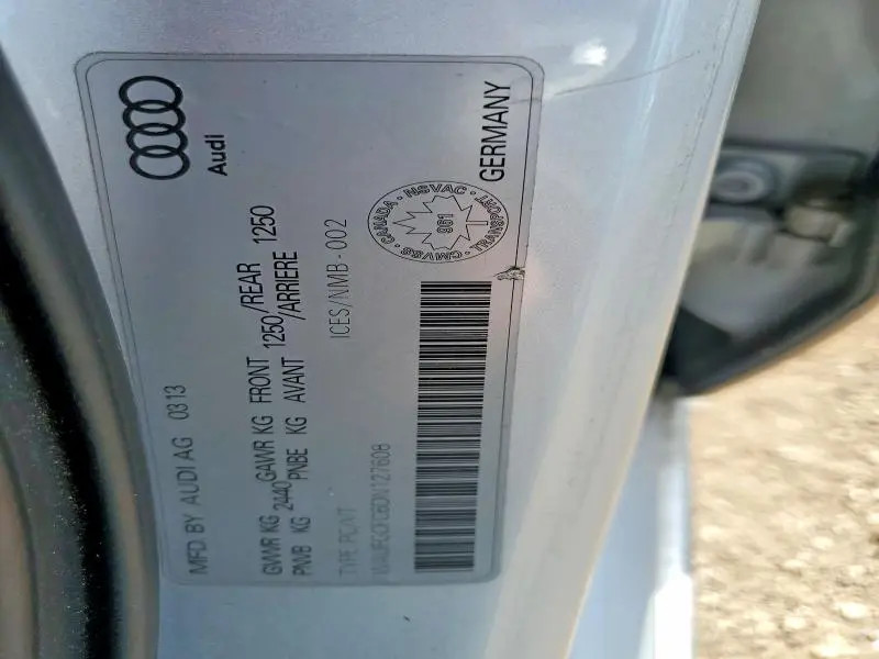 2013 AUDI A6 PREMIUM  