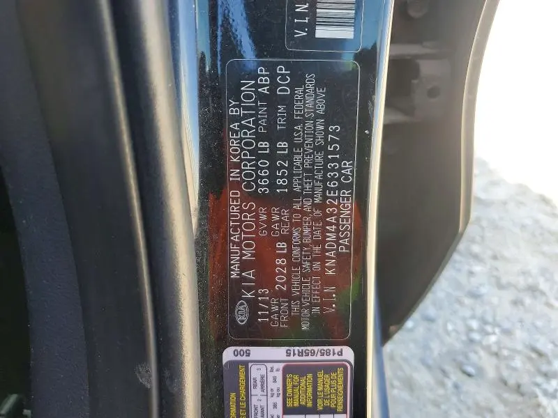 2014 KIA RIO LX  