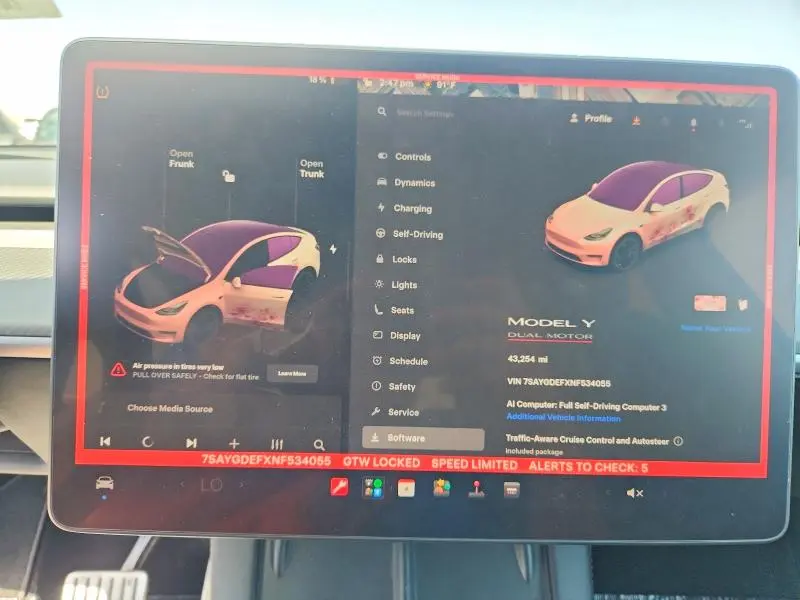 2022 TESLA MODEL Y   