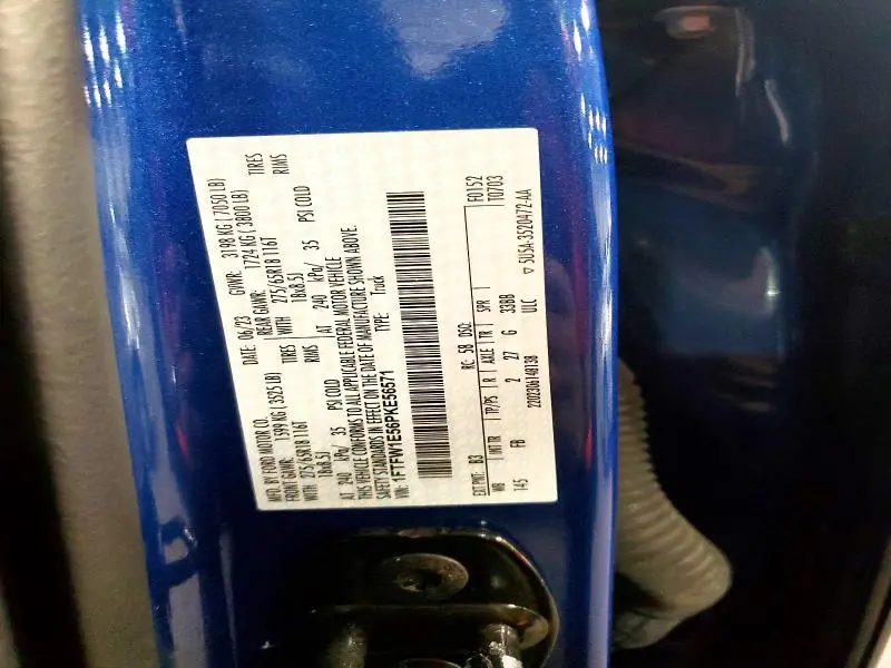 2023 FORD F150 SUPERCREW  