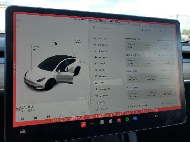 2022 TESLA MODEL Y 