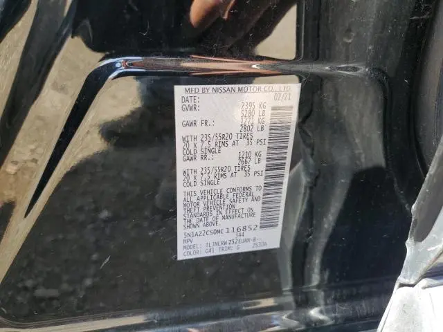 2021 NISSAN MURANO SL  