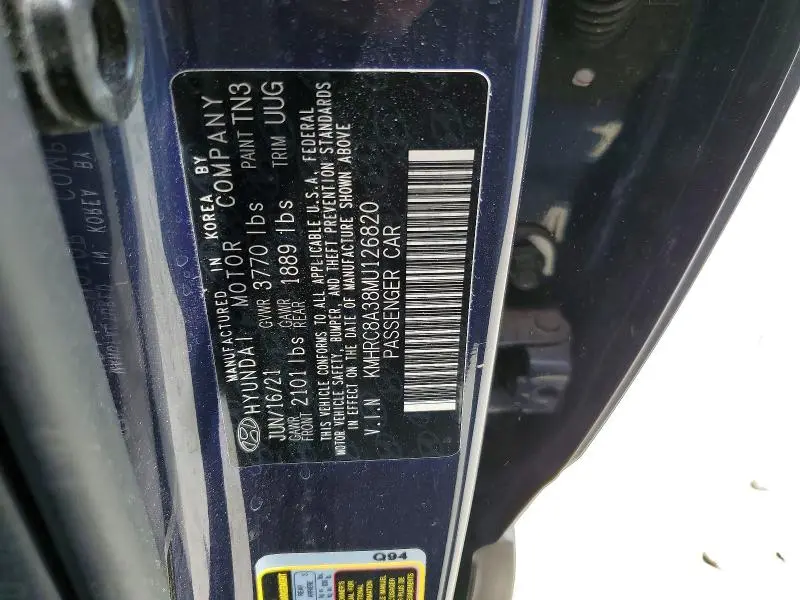 2021 HYUNDAI VENUE DENIM  