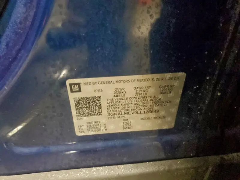 2020 GMC TERRAIN SLE  