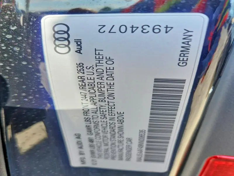 2022 AUDI A4 PREMIUM PLUS 45  