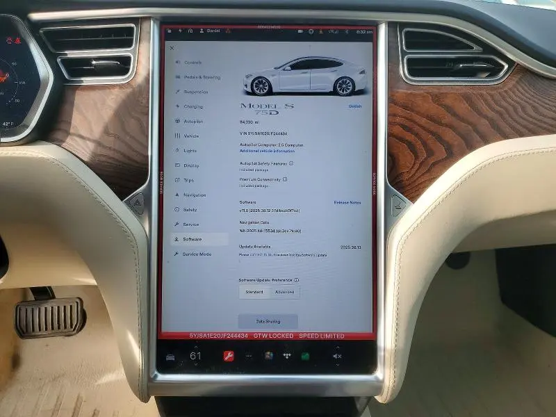 2018 TESLA MODEL S   