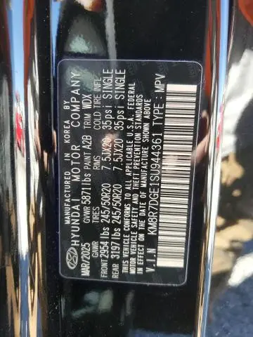 2025 HYUNDAI PALISADE CALLIGRAPHY  