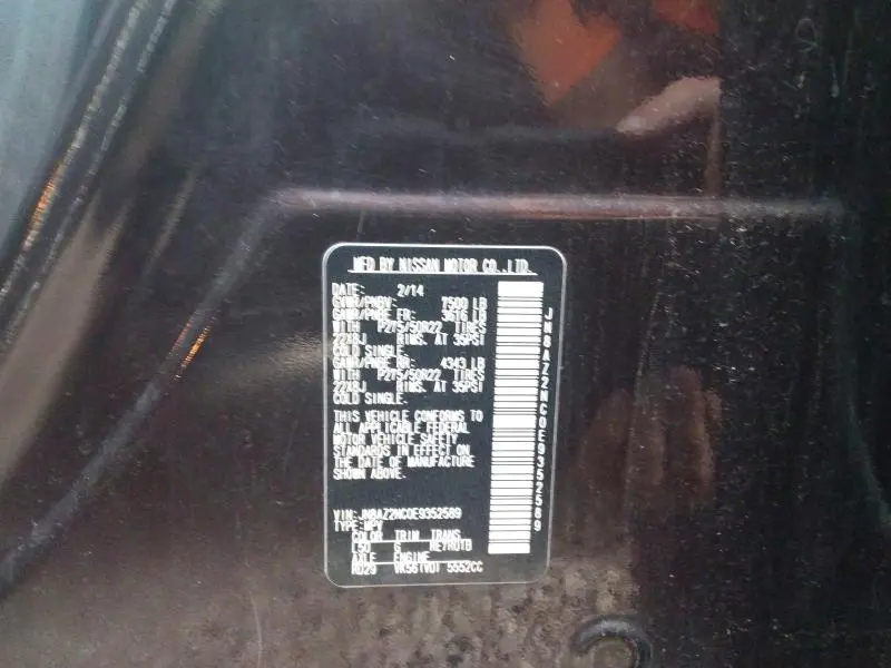 2014 INFINITI QX80 BASE  
