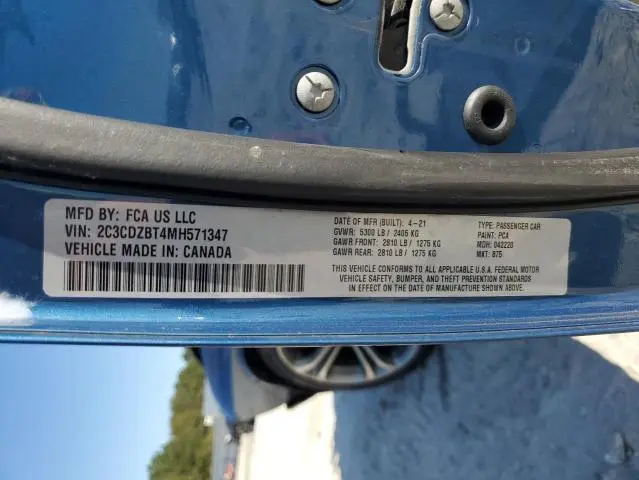 2021 DODGE CHALLENGER R/T  