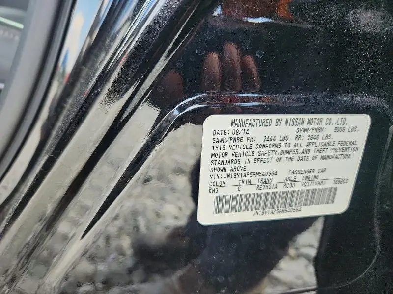 2015 INFINITI Q70 3.7  