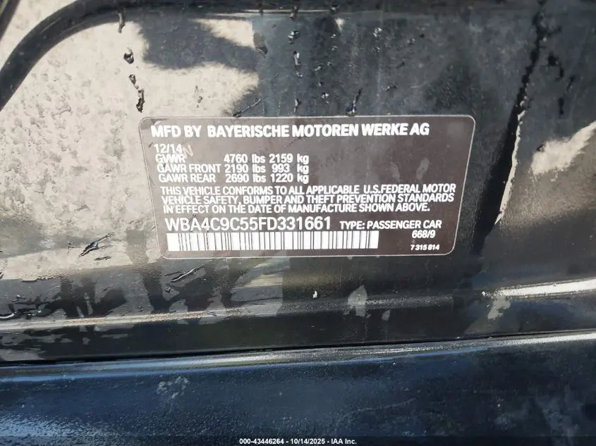 2015 BMW 428 GRAN COUPE XDRIVE