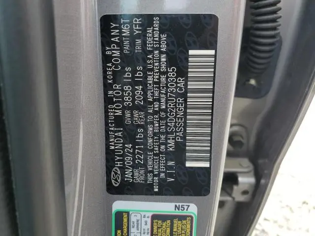 2024 HYUNDAI ELANTRA SEL  