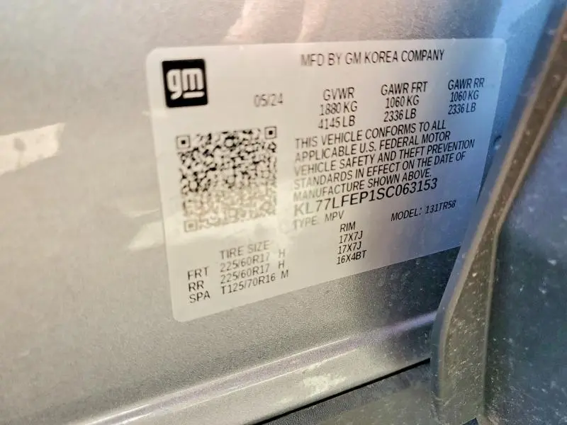 2025 CHEVROLET TRAX LS  