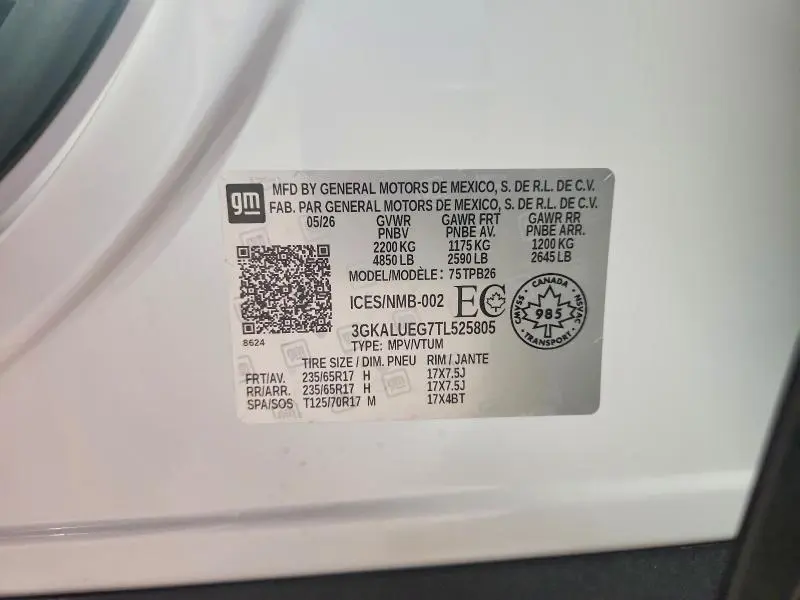 2026 GMC TERRAIN ELEVATION  