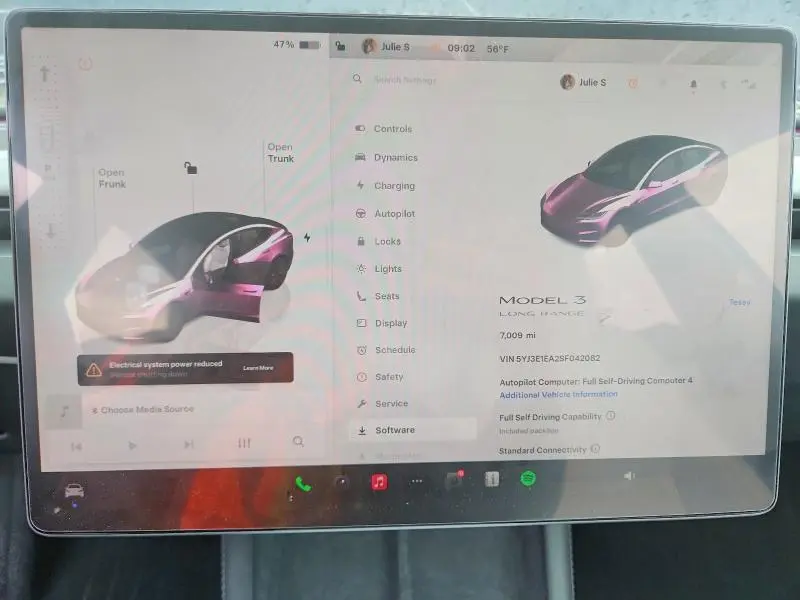 2025 TESLA MODEL 3   