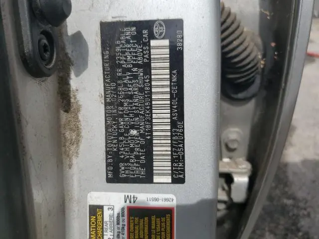 2011 TOYOTA CAMRY BASE  