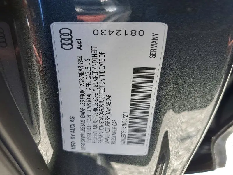 2026 AUDI S5 PRESTIGE  