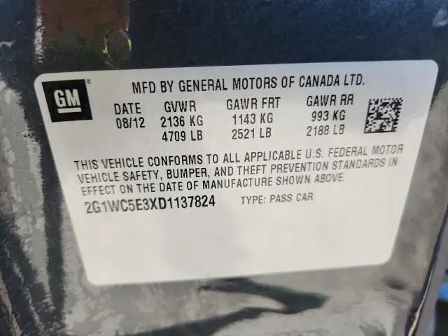 2013 CHEVROLET IMPALA LTZ  